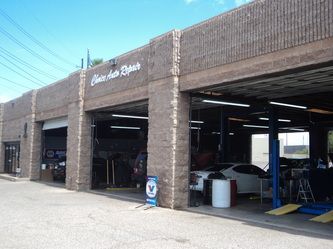 Choice Auto Repair shop exterior on S Dorsey Ln, Tempe